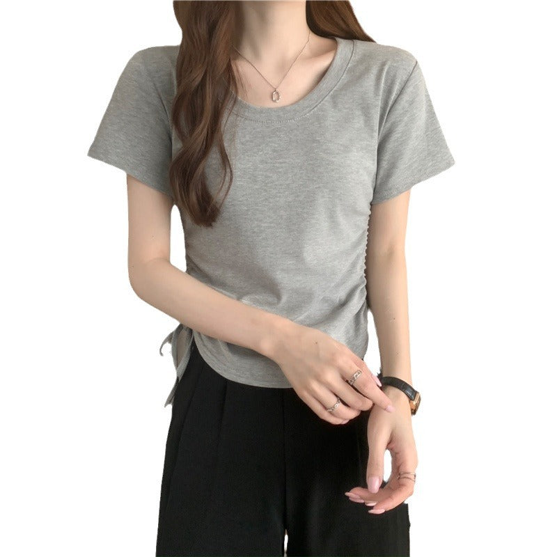 Slim Fit Casual Short Student Shirt