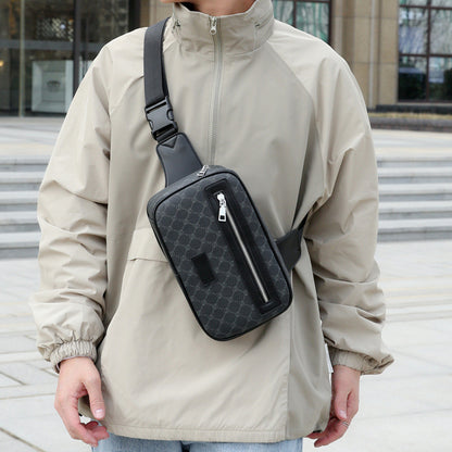 Printed Light Luxury Crossbody Shoulder Bag