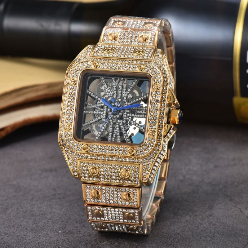 Diamond Steel Belt Watch