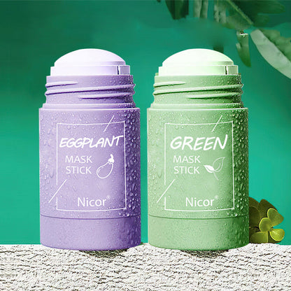 Cleansing Green Tea Mask| Clay Stick| Oil Control| Anti-Acne| Whitening Seaweed Mask