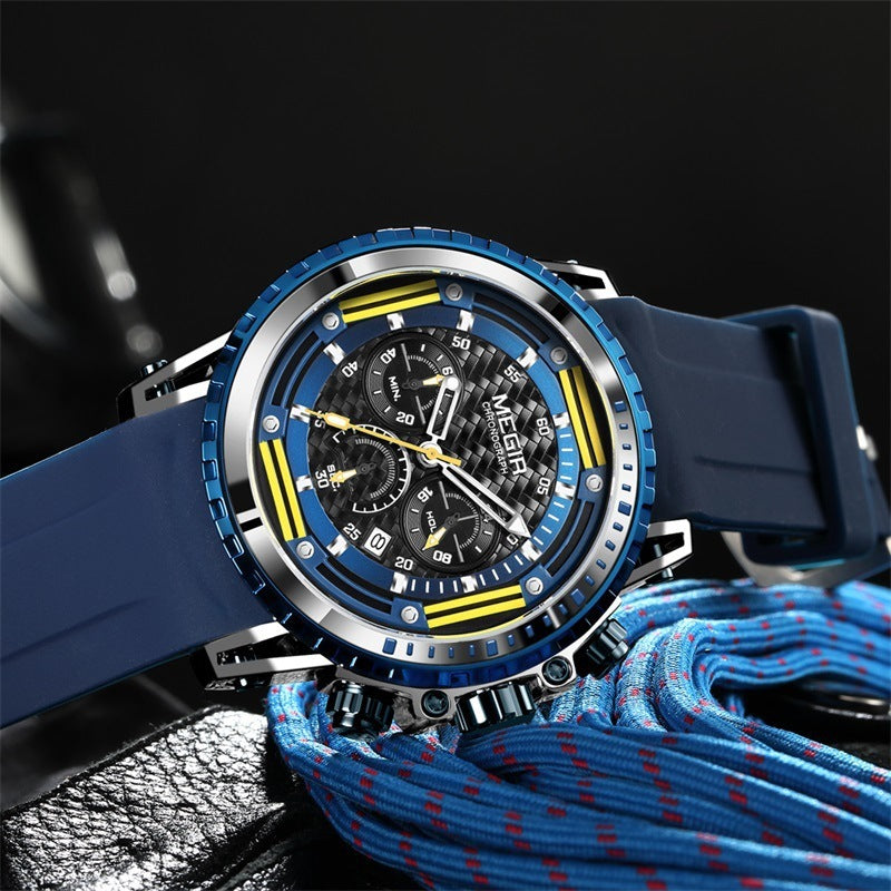 Luminous Waterproof Silicone Sports Watch