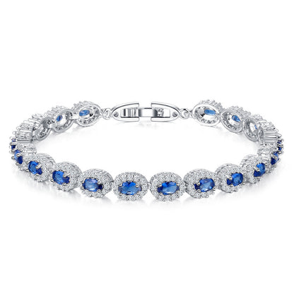 Inlaid Zircon Retro Bracelet