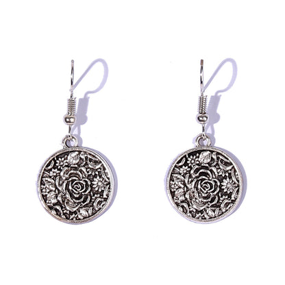 Fashion New Metal Pendant Earrings