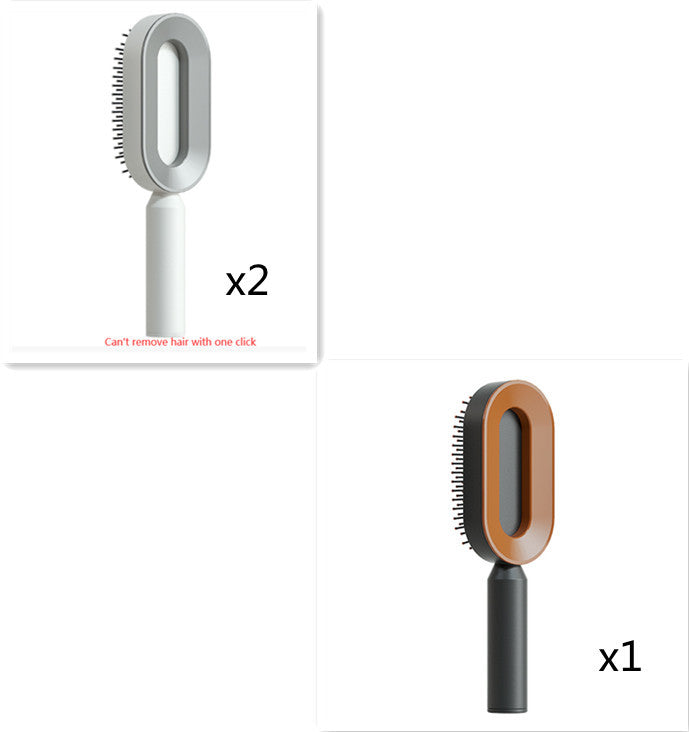 Self Cleaning|Hair Loss|Massage Scalp Anti-Static Hairbrush