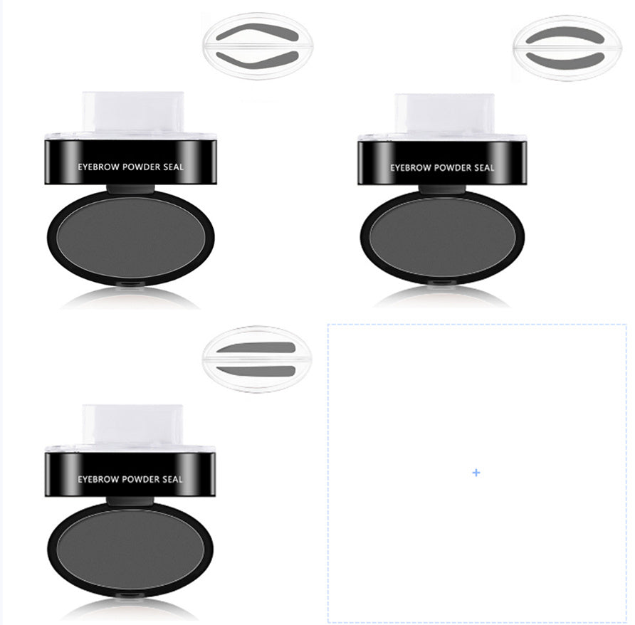 Powder Stamp| Waterproof EyeBrow Stamp| And Stencil Kit