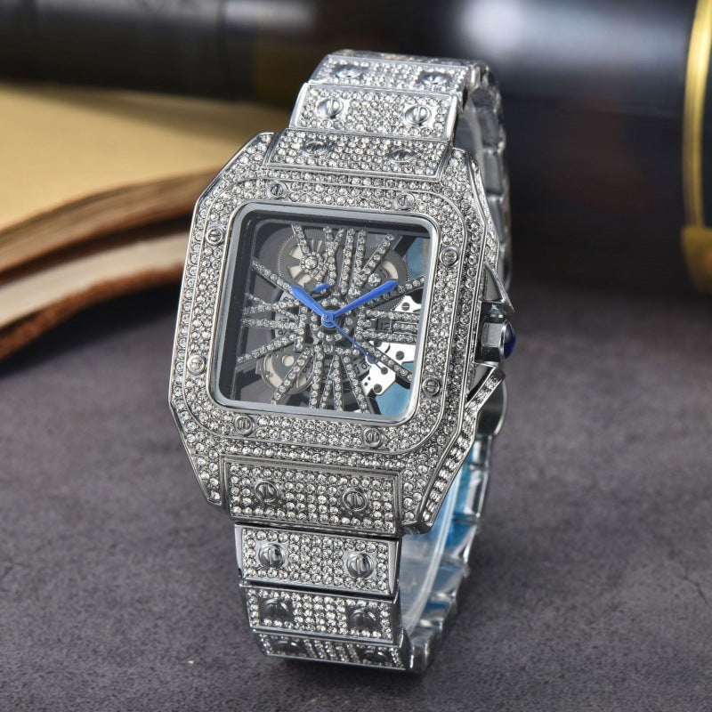 Diamond Steel Belt Watch