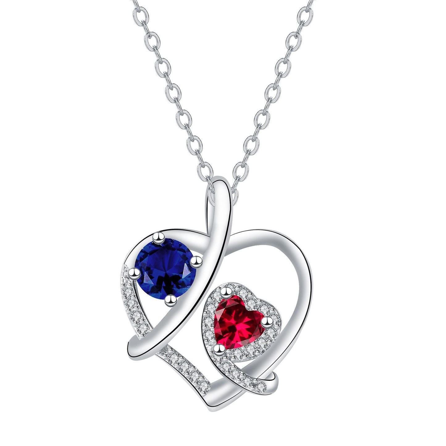 Heart-shaped Clavicle Necklace