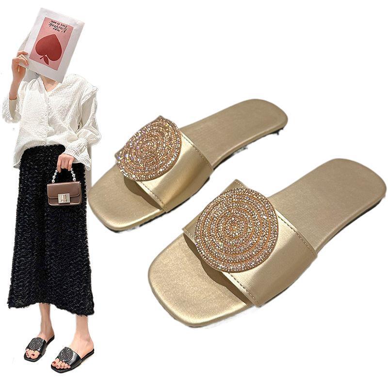 Korean Style Open Toe Outdoor Slippers