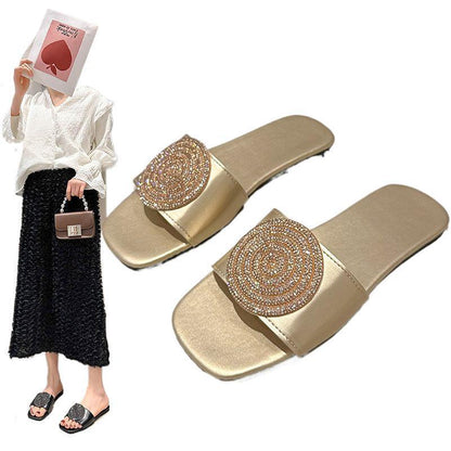 Korean Style Open Toe Outdoor Slippers