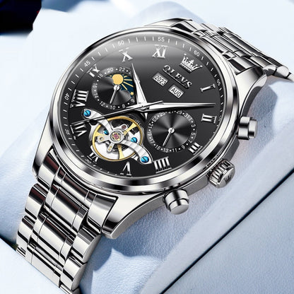 Men's Waterproof Multi-functional Mechanical Watch