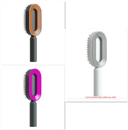 Self Cleaning|Hair Loss|Massage Scalp Anti-Static Hairbrush
