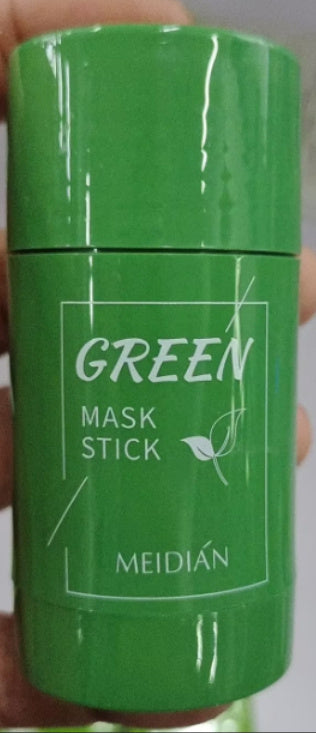 Cleansing Green Tea Mask| Clay Stick| Oil Control| Anti-Acne| Whitening Seaweed Mask