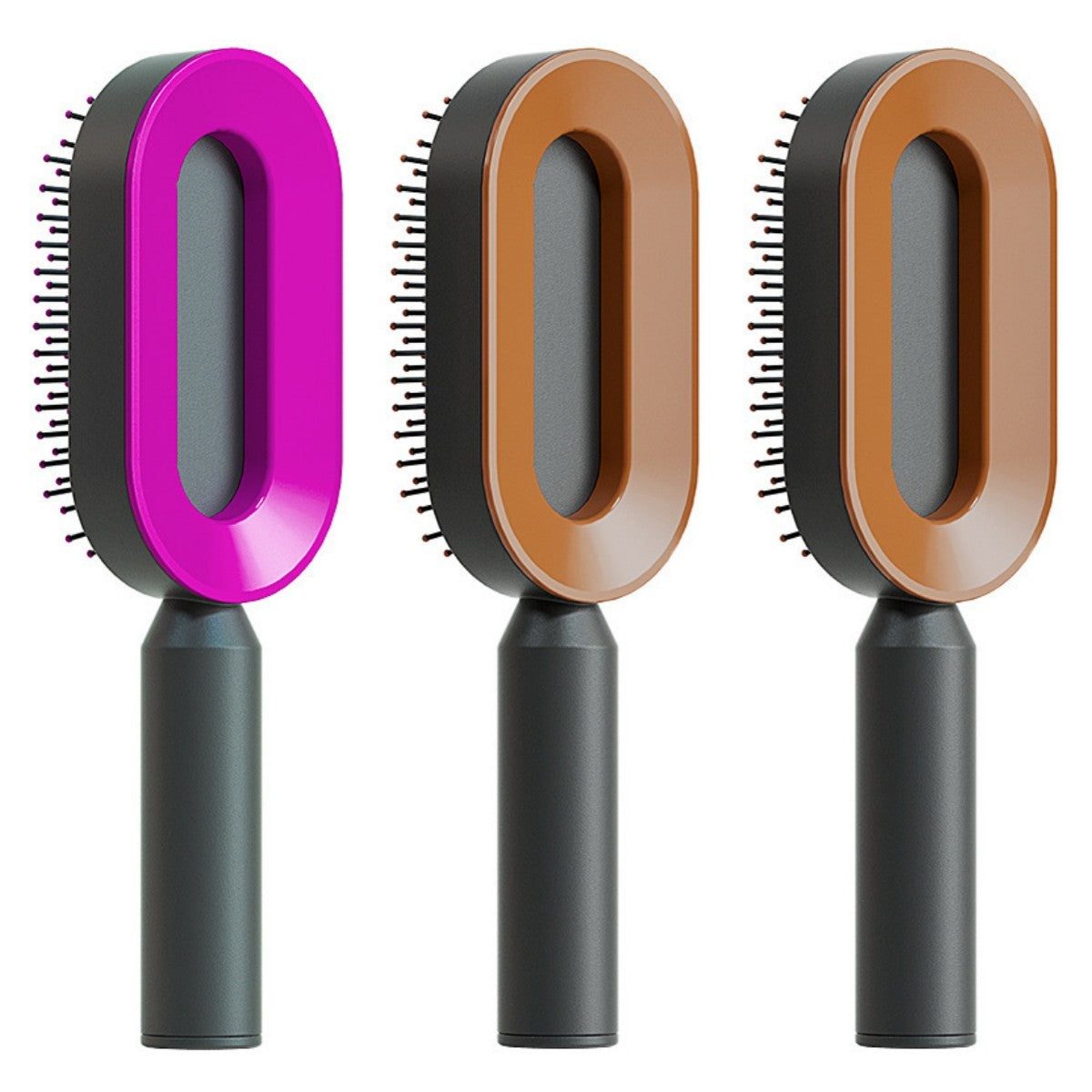 Self Cleaning|Hair Loss|Massage Scalp Anti-Static Hairbrush