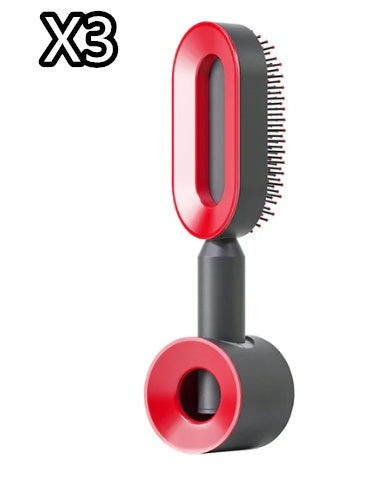 Self Cleaning|Hair Loss|Massage Scalp Anti-Static Hairbrush