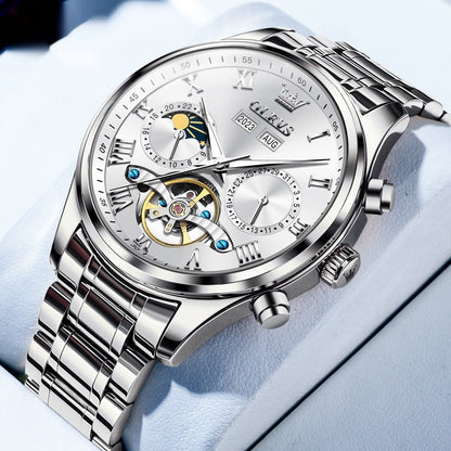 Men's Waterproof Multi-functional Mechanical Watch