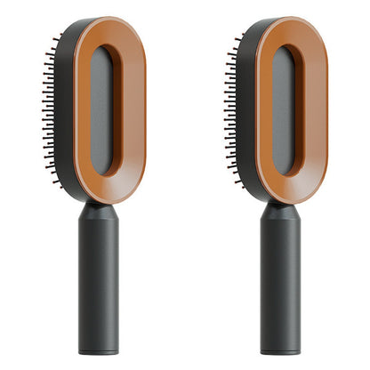 Self Cleaning|Hair Loss|Massage Scalp Anti-Static Hairbrush