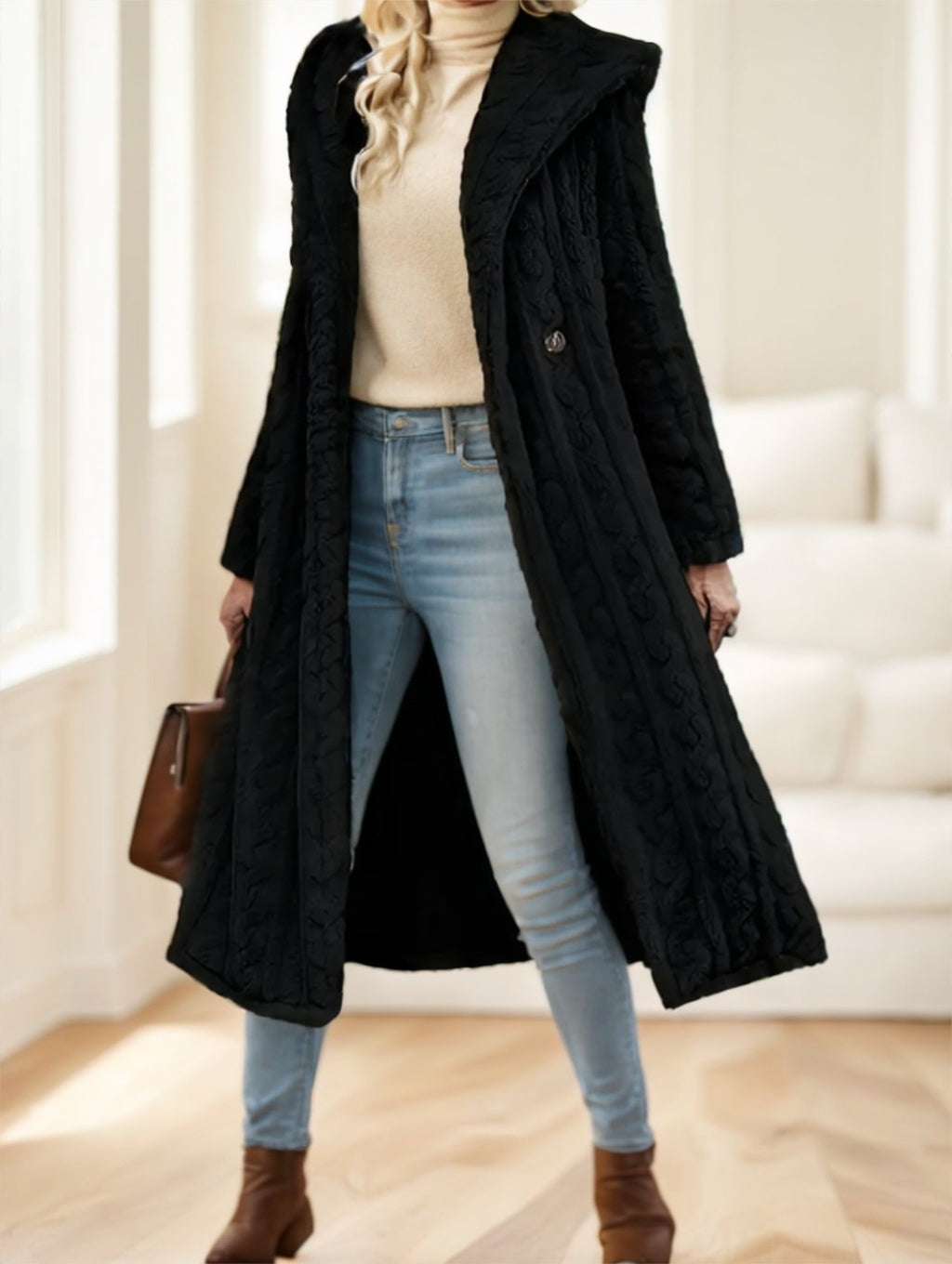 Elegant Long Coat For Women
