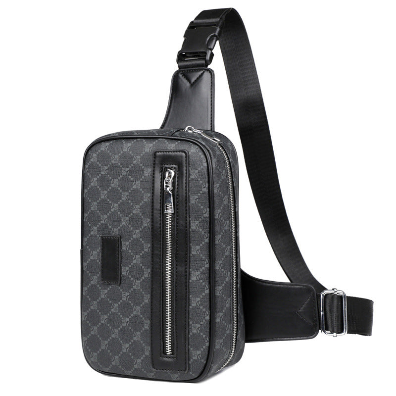 Printed Light Luxury Crossbody Shoulder Bag