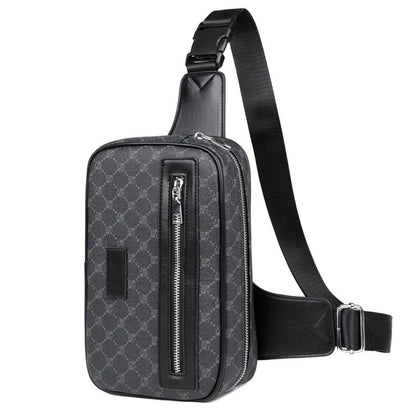 Printed Light Luxury Crossbody Shoulder Bag