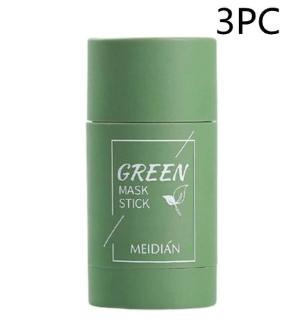 Cleansing Green Tea Mask| Clay Stick| Oil Control| Anti-Acne| Whitening Seaweed Mask