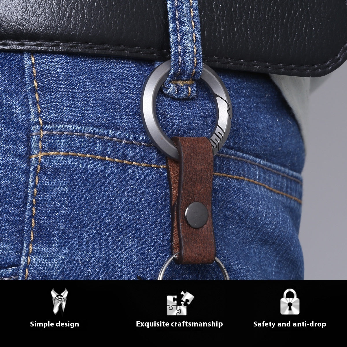 Titanium Alloy Keychain
