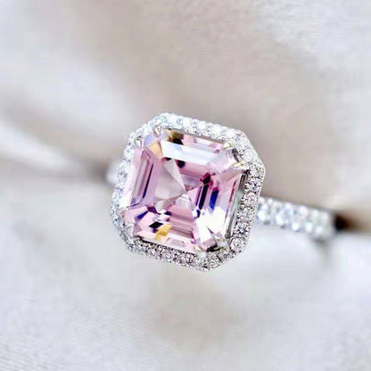 Classic Square Diamond Ring