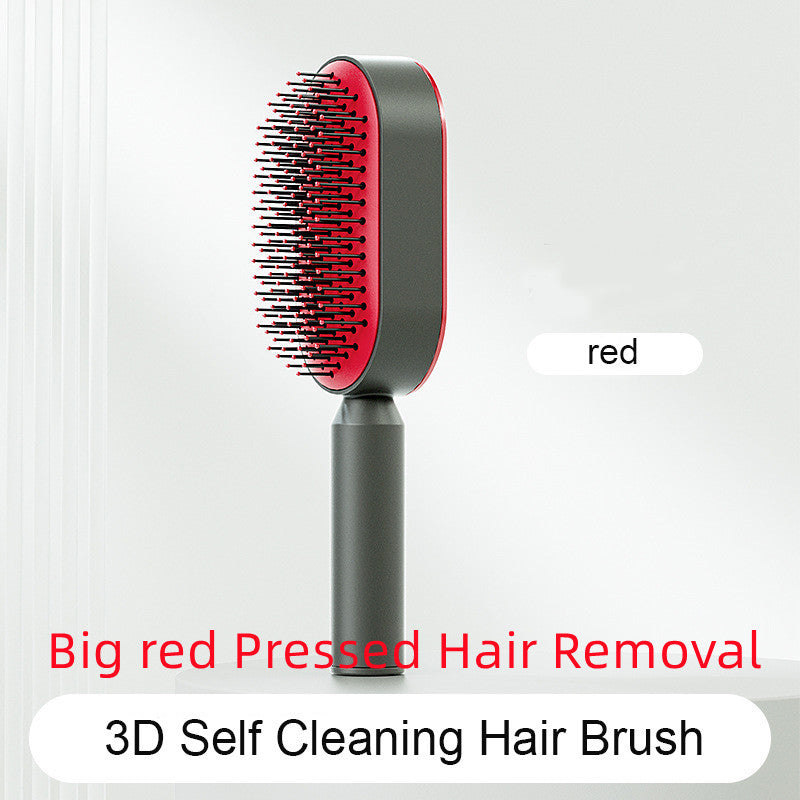 Self Cleaning|Hair Loss|Massage Scalp Anti-Static Hairbrush