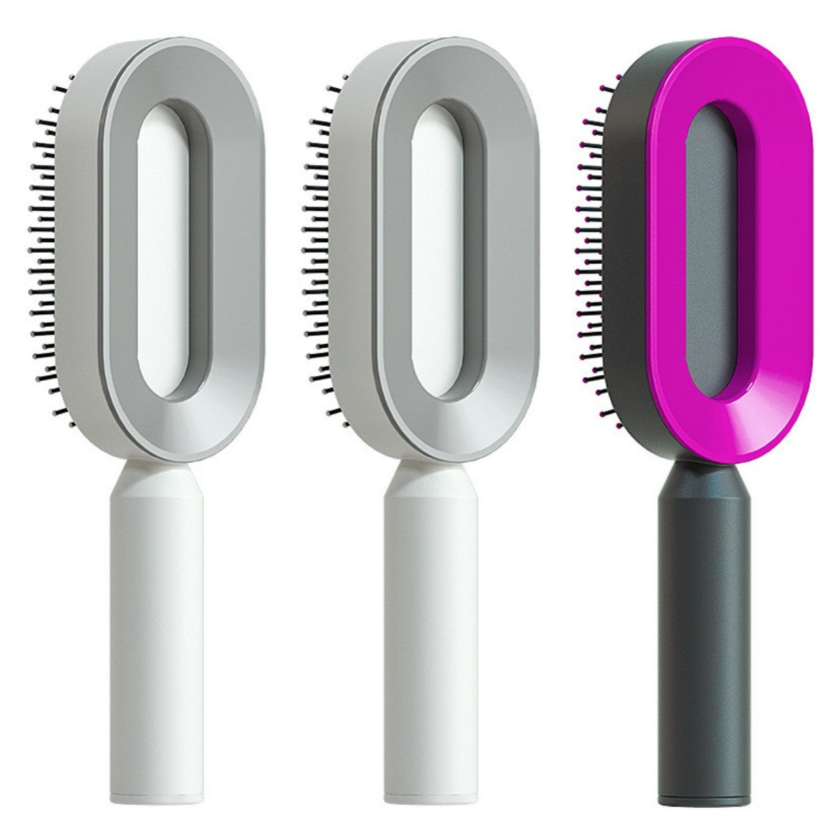Self Cleaning|Hair Loss|Massage Scalp Anti-Static Hairbrush