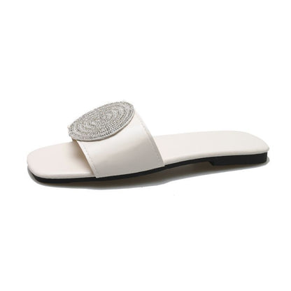 Korean Style Open Toe Outdoor Slippers