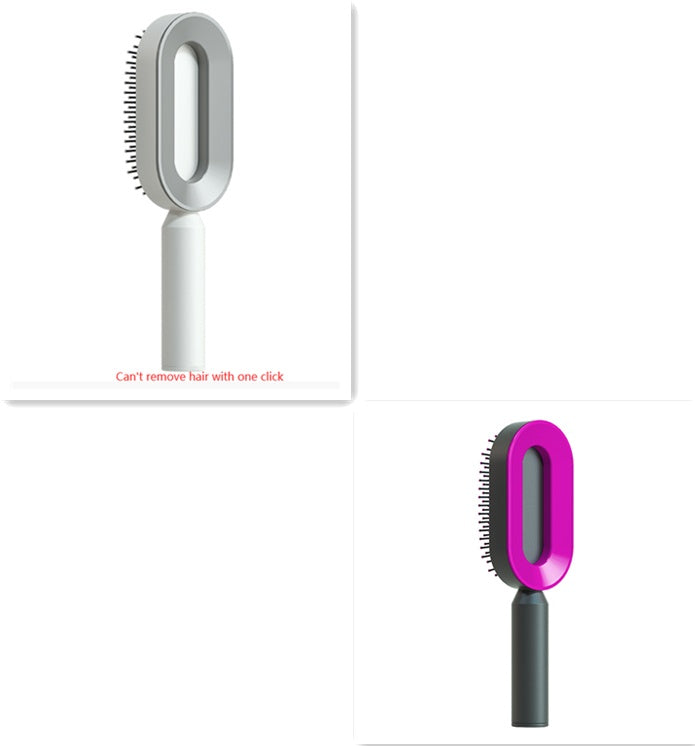 Self Cleaning|Hair Loss|Massage Scalp Anti-Static Hairbrush
