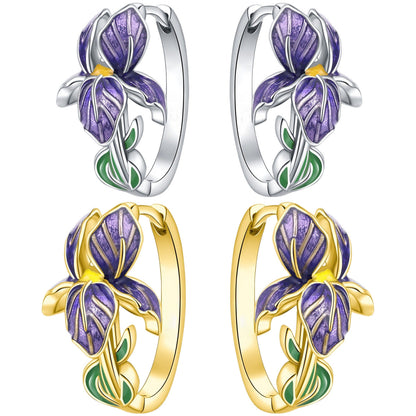 Minimalist And Versatile Iris Earrings