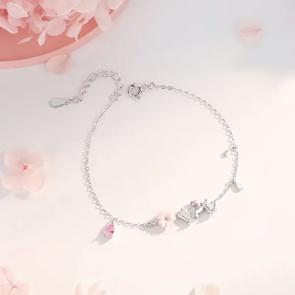 Elegant Flower Mori Style Bracelet - Image 6