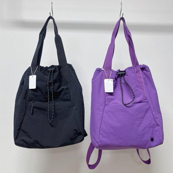 Women's Waterproof With Drawstring Sports Fitness Yoga Backpack|Shoulder Bag|Handbag - Image 9