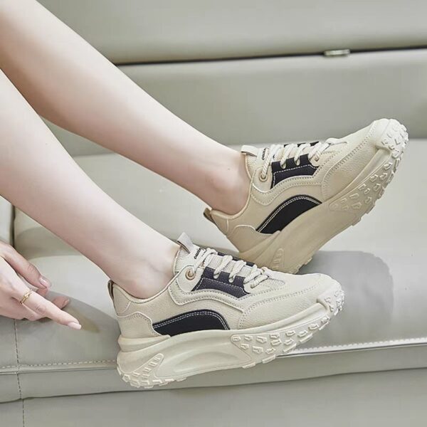 Women's Casual Thick Bottom Sports Shoes - Image 3