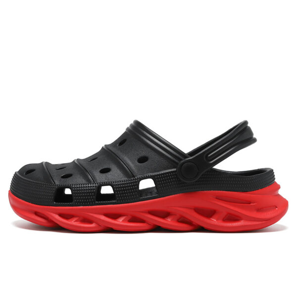 Men's Closed Toe Lightweight Crocs Style Sandals - Image 5