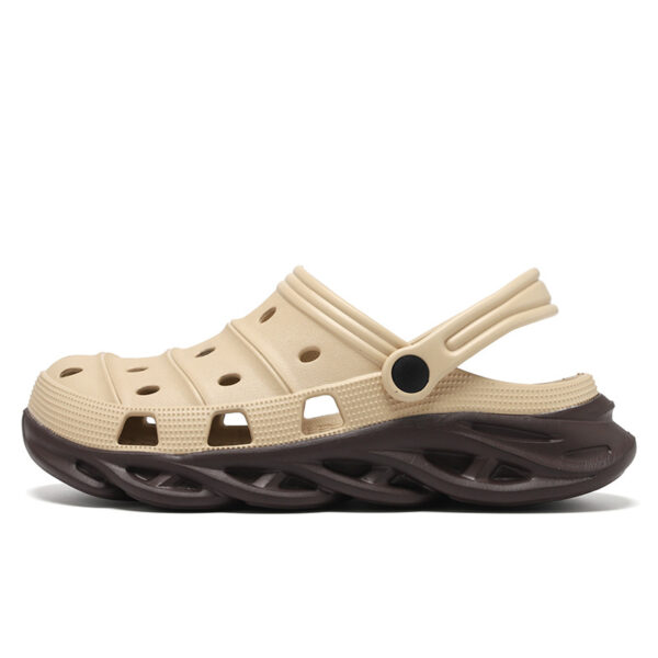 Men's Closed Toe Lightweight Crocs Style Sandals - Image 8