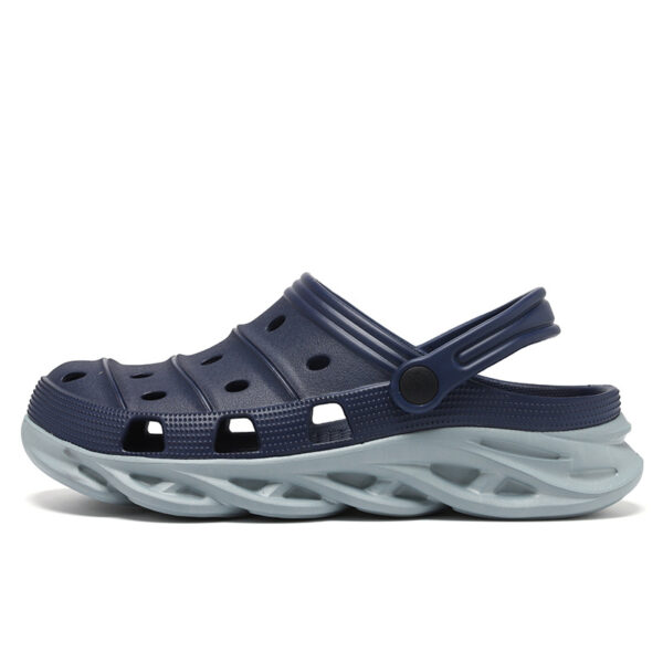 Men's Closed Toe Lightweight Crocs Style Sandals - Image 7