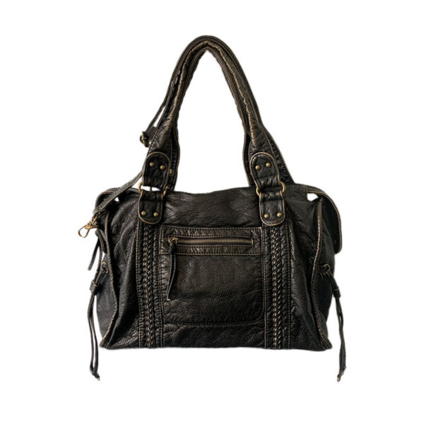 Women's Large Capacity Retro Motorcycle Bag - Image 5