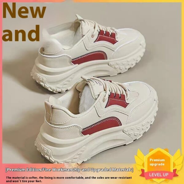 Women's Casual Thick Bottom Sports Shoes - Image 5