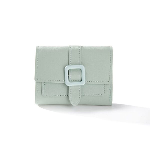 Women's Solid Color Card Holder - Image 5