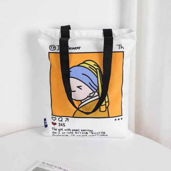 Illustration Ins Style Cute Shoulder Bag