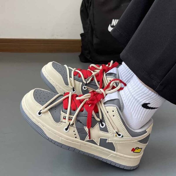 Double Lace-up Sneakers - Image 7