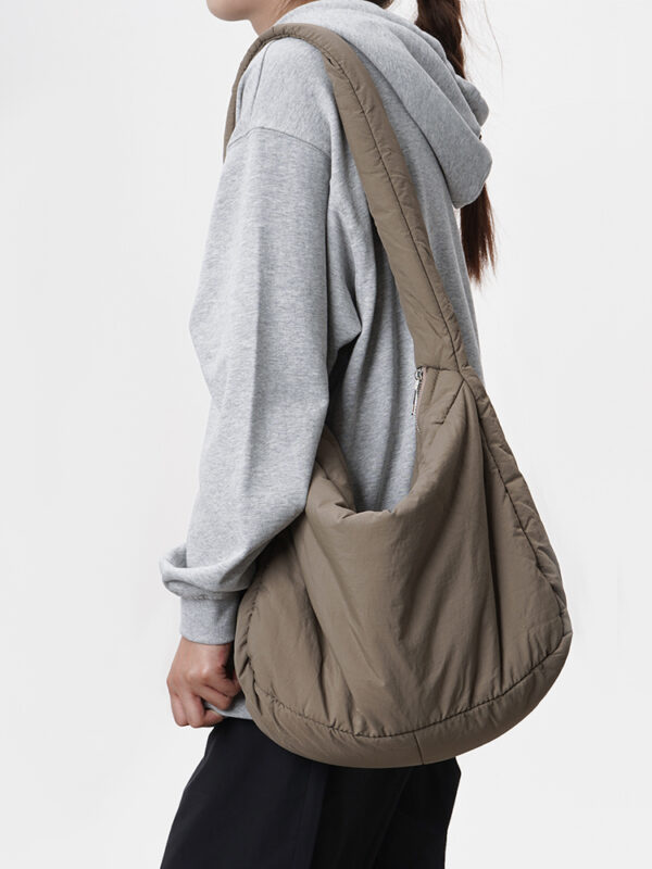 Casual Wide Straps Large Capacity Shoulder Bag - Image 10