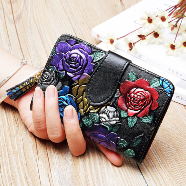 Women's Leather Wallet - Image 3