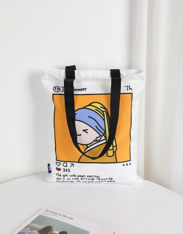 Illustration Ins Style Cute Shoulder Bag - Image 7