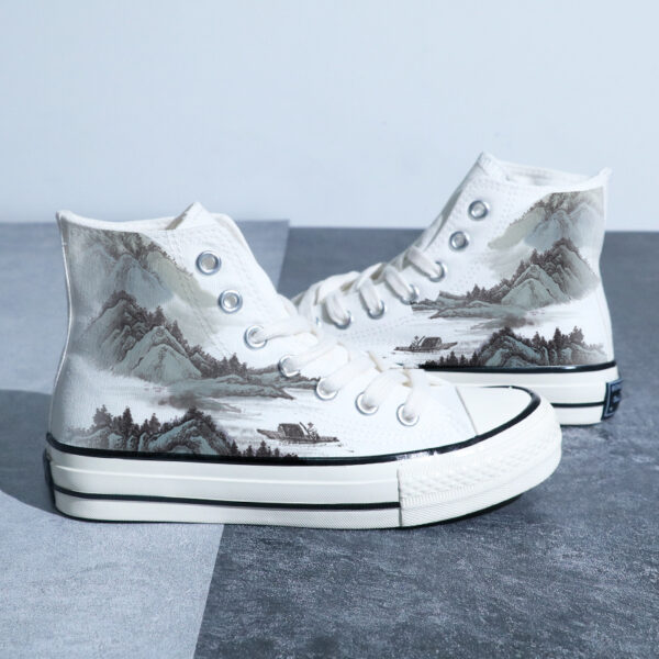 Chinese Style Canvas Shoes - Image 2