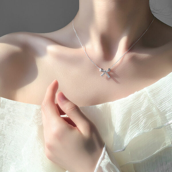 Women's Bow Necklace - Image 3