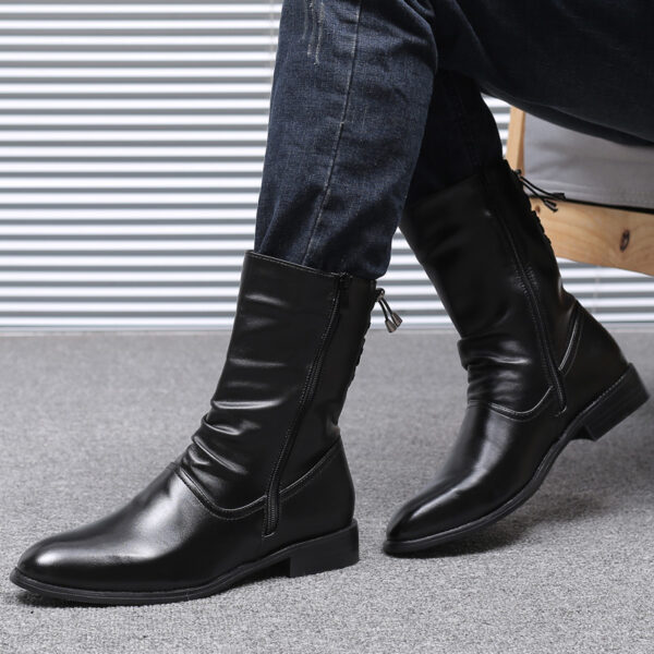 Men's Leather Boots - Image 3