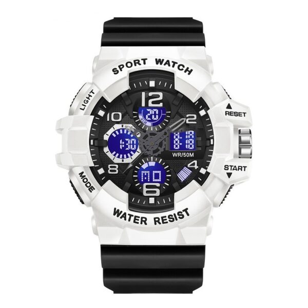 Men's Waterproof Luminous Outdoor Sports Versatile Electronic Watch - Image 4