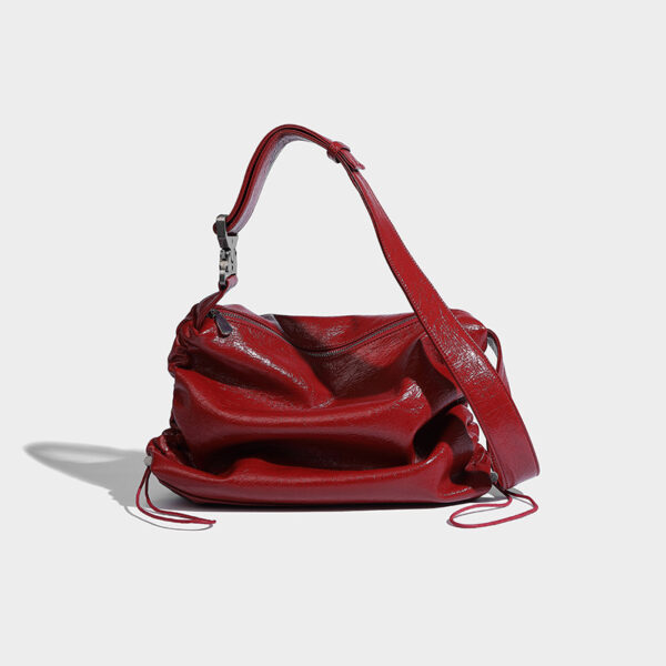 Special-interest Pleated Crossbody Tote Bag - Image 2